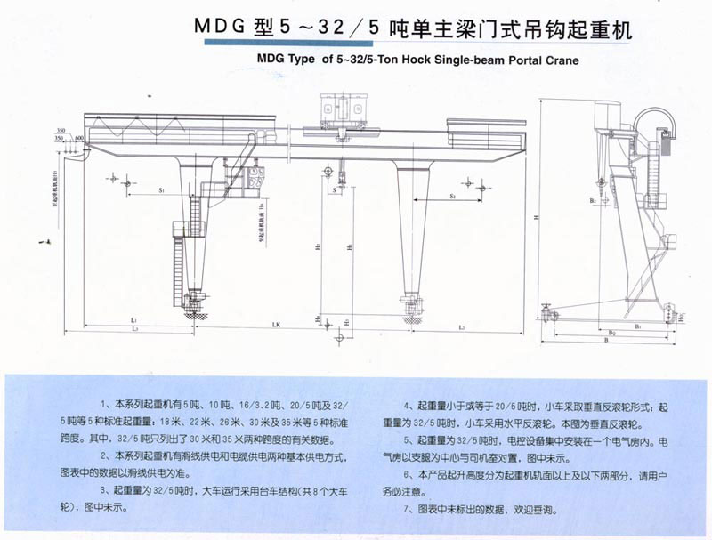 MDG型門(mén)式起重機(jī)